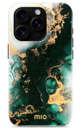 MIO MagSafe iPhone 16 Pro hoesje Green Marble