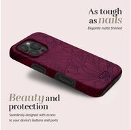 MIO MagSafe iPhone 16 Pro hoesje Berry Blooms