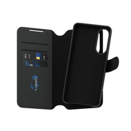 PanzerGlass CARE 2 in 1 Wallet MagSafe Galaxy S25 Edge hoesje zwart