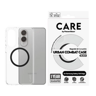 PanzerGlass CARE Urban Combat MagSafe Galaxy S25 Edge hoesje doorzichtig zwart