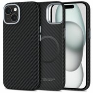 TechProtection Carbon MagSafe iPhone 15 hoesje
