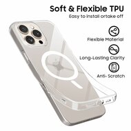 TechProtection Flex MagSafe iPhone 16 Pro hoesje transparant