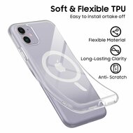 TechProtection Flex MagSafe iPhone 11 hoesje transparant