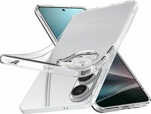 Spigen Crystal Flex Galaxy S25 Edge hoesje transparant