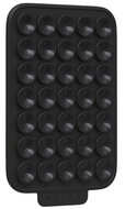 Burga StickPad zuignap houder zwart