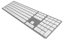 Matias Wireless aluminium&nbsp;draadloos Mac USB-C toetsenbord zilver