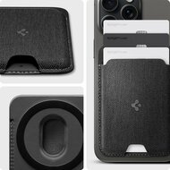 Spigen Urban Fit MagSafe wallet hoesje zwart