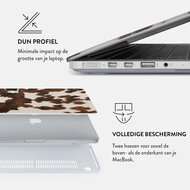 Burga MacBook Air 13,6 inch hardshell celestial