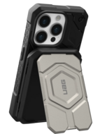 UAG Monarch MagSafe wallet met stand titanium