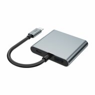 TechProtection&nbsp;4in-1 USB-C hub Dual HDMI