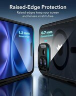 ESR Classic Hybrid Camera Control iPhone 16 hoesje zwart