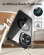 ESR Hybrid Camera Control Stand iPhone 16 hoesje zwart