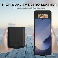TechProtection Wallet Galaxy Z Flip&nbsp;7 hoesje zwart