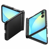 Spigen Tough Armor Pro Mag MagSafe Galaxy Z Flip 7 hoesje zwart