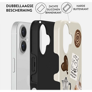 Burga Tough MagSafe  iPhone 16 hoesje oat milk