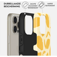 Burga Tough MagSafe iPhone 16 Pro hoesje lemon tart