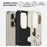 Burga Tough MagSafe iPhone 16 Pro hoesje oat milk