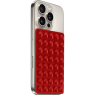 Mobiparts Sticky Pad zuignap telefoonhouder rood