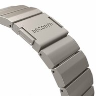 Decoded Titanium strap Apple Watch 49 / 46 / 45 / 44&nbsp; mm bandje zwart