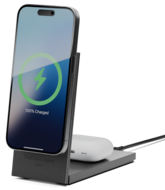 Native Union Rise 2 in 1 MagSafe Qi2 oplader zwart