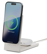 Native Union Rise 2 in 1 MagSafe Qi2 oplader sandstone