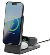 Native Union Rise 3 in 1 MagSafe Qi2 oplader zwart