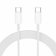 TechProtection 20 watt USB-C oplader + USB-C kabel wit