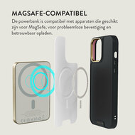 Burga MagSafe draadloze powerbank 5000 mAh lemon tart