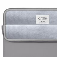 TechProtection Zipper MacBook 13 / 14 sleeve grijs