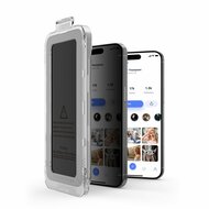 TechProtection Quick&nbsp;Spy iPhone 16 Pro Max privacyglas glazen screenprotector 2 pack