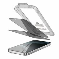 TechProtection Quick&nbsp;Spy iPhone 16 Pro Max privacyglas glazen screenprotector 2 pack