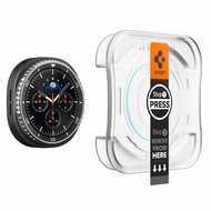 Spigen GLAS.tR EZ Fit Galaxy Watch 8 46 mm screen protector 2 pack