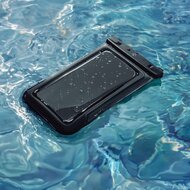 Spigen A611 Universeel float waterdicht hoesje zwart 2 pack