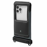 Spigen A611 Universeel float waterdicht hoesje zwart 2 pack