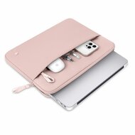 TechProtection Zipper MacBook 13 / 14 sleeve roze