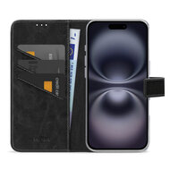 My Style Flex Wallet iPhone 16 hoesje zwart