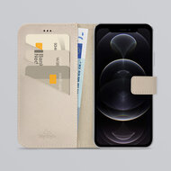 My Style Flex Wallet iPhone 12 Pro / iPhone 12 hoesje taupe