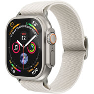 Vonm&auml;hlen Classic Nylon Loop Apple Watch 49 / 46 / 45 mm bandje beige