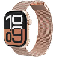 Vonm&auml;hlen Milanese Loop 2 Apple Watch 49 / 46 / 45 mm bandje rose goud