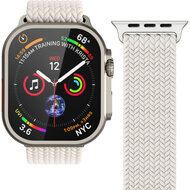 Vonm&auml;hlen Woven Loop Apple Watch 42 / 41 mm bandje beige