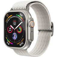 Vonm&auml;hlen Woven Loop Apple Watch 42 / 41 mm bandje beige