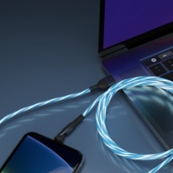 Statik PowerPivot Glowing LED USB-A naar USB-C kabel 200 cm