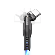 Statik PowerPivot Glowing LED USB-A naar USB-C kabel 200 cm