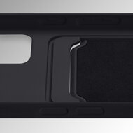 Mobilize Rubber Gelly Card iPhone 17 Air hoesje zwart