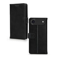 Mobilize leren Wallet iPhone 17 Air hoesje zwart
