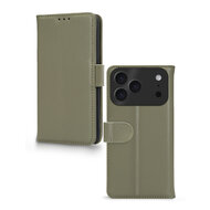 Mobilize Premium Gelly Wallet iPhone 17 Pro Max hoesje groen