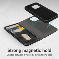 Mobilize 2 in 1 MagSafe iPhone 17 Pro hoesje zwart
