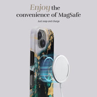 MIO MagSafe iPhone 17 hoesje Green Marble