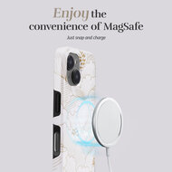 MIO MagSafe iPhone 17 Air hoesje White Roses