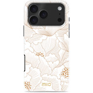 MIO MagSafe iPhone 17 Pro hoesje White Roses